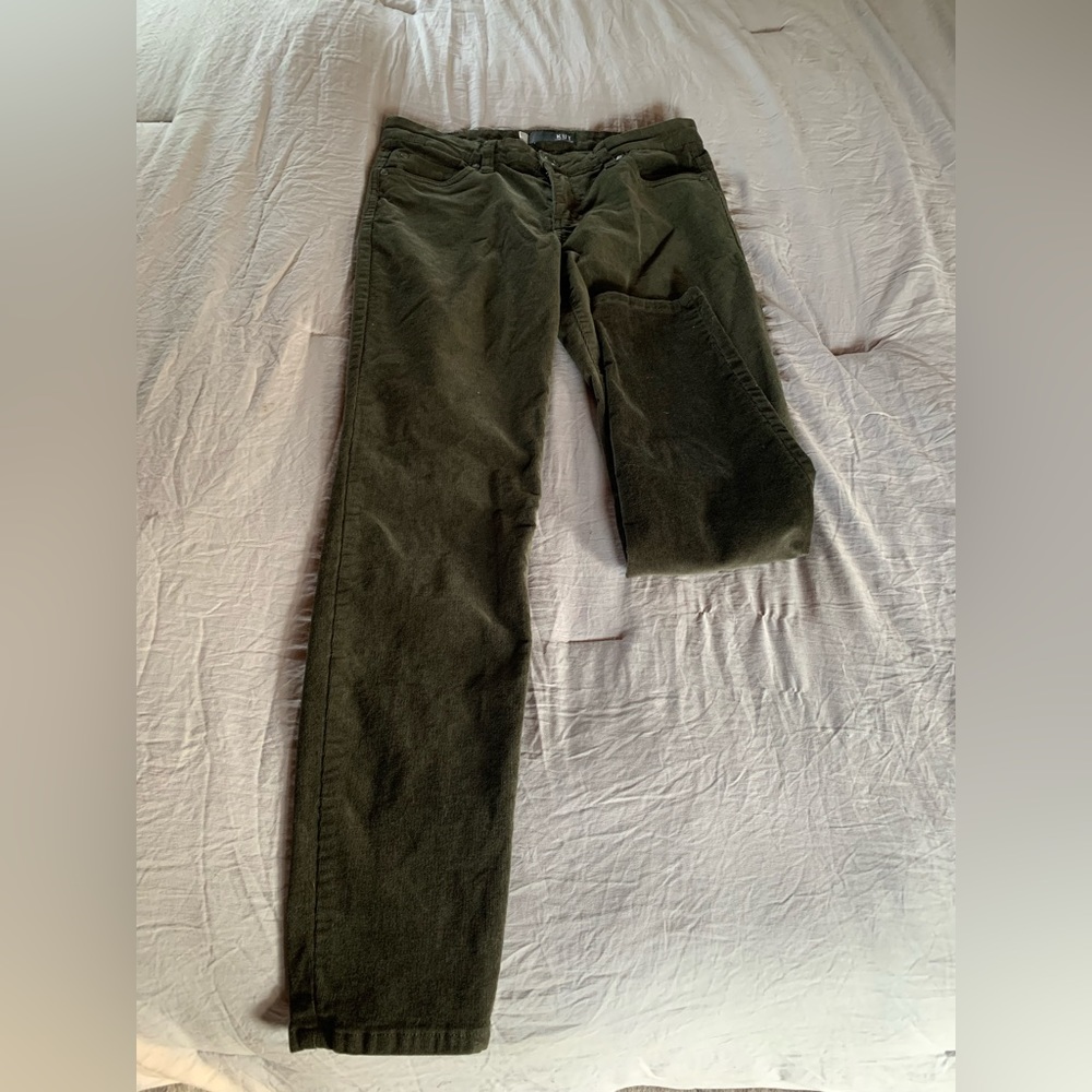 KUT Gently used pants, hunter green color, great for fall
